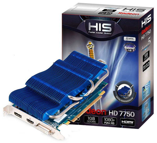 HIS Radeon HD 7750 iSilence 5 HIS Radeon HD 7750 iSilence 5