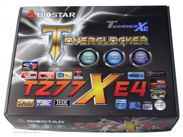  Biostar TZ77XE4 упаковка 