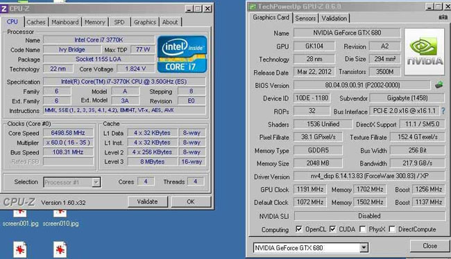 Воздушное охлаждение GTX 680 и мировой рекорд в 3DMark 2006