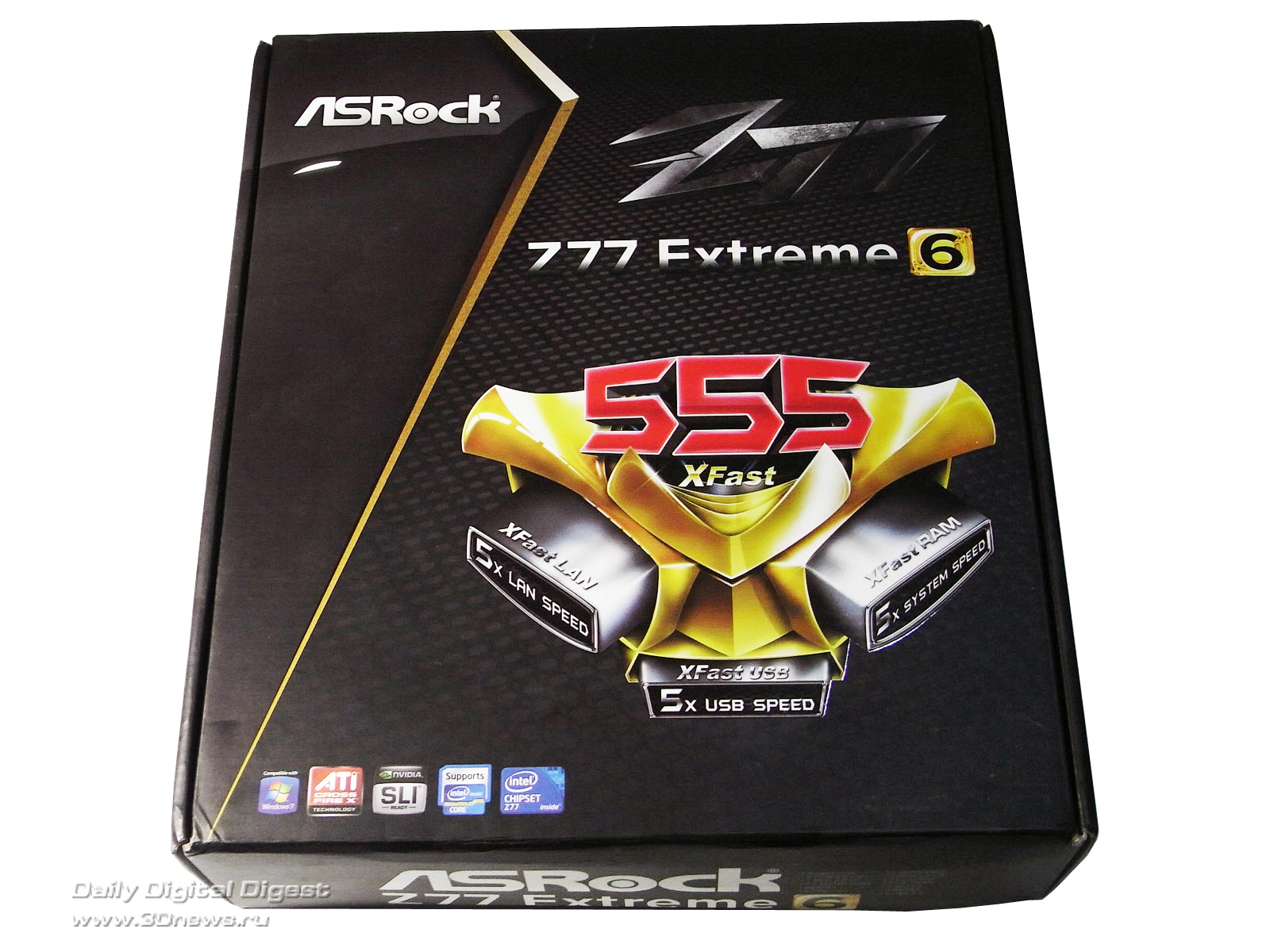 Speed supports. ASROCK z77 extreme6.