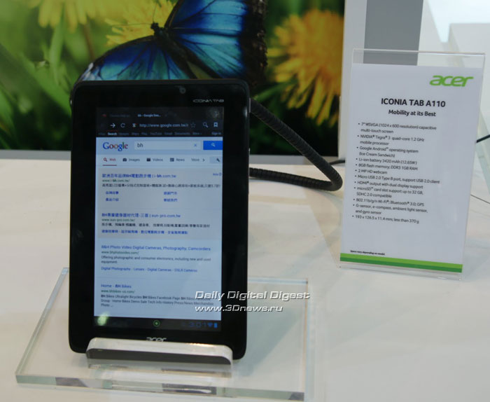 Acer Iconia Tab A110 Acer Iconia Tab A110