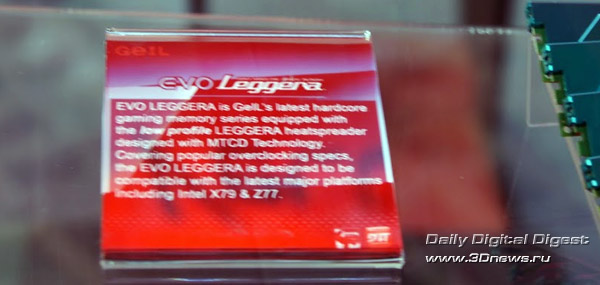 Computex 2012: GeIL представила память Veloce и Leggera