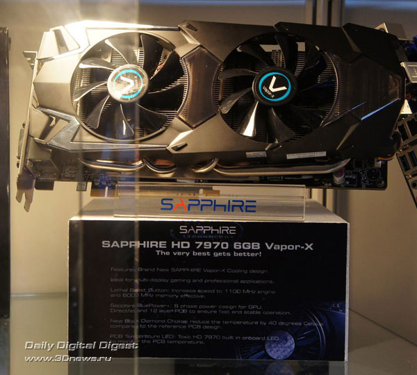  Sapphire Radeon HD 7970 6GB Vapor-X 