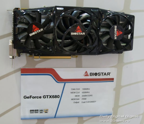 Biostar GeForce GTX 680 Biostar GeForce GTX 680