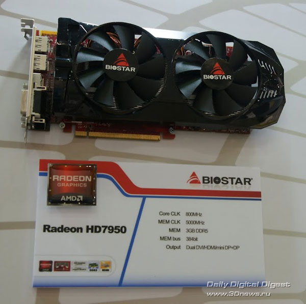  Biostar Radeon HD 7950 