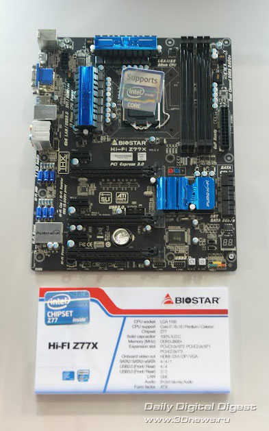  Biostar Hi-Fi Series Z77X 