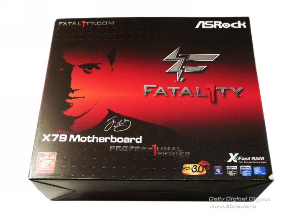 ASRock Fatal1ty X79 Professional упаковка 