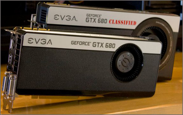  EVGA GeForce GTX 680 4GB Classified 