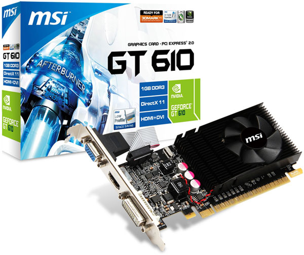 MSI N610GT-MD1GD3/LP MSI N610GT-MD1GD3/LP