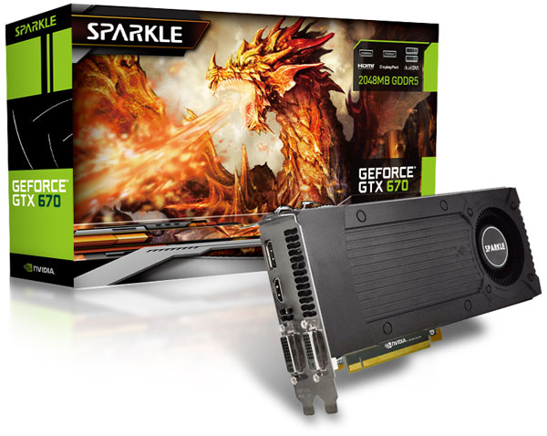  SPARKLE GeForce GTX 670 
