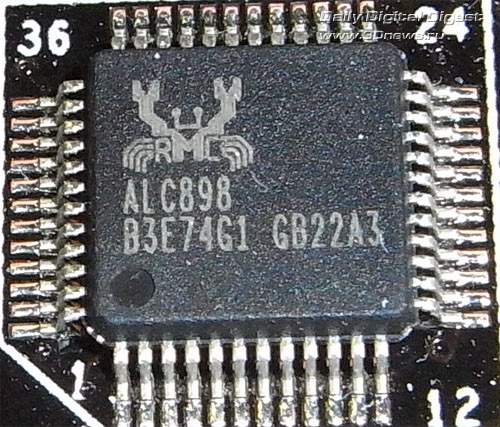  ASUS P9X79 Deluxe звуковой контроллер 