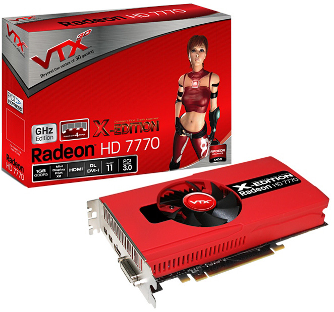  VTX3D Radeon HD 7770 1GB GDDR5 X-Edition 