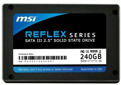  MSI REFLEX Series SSD 