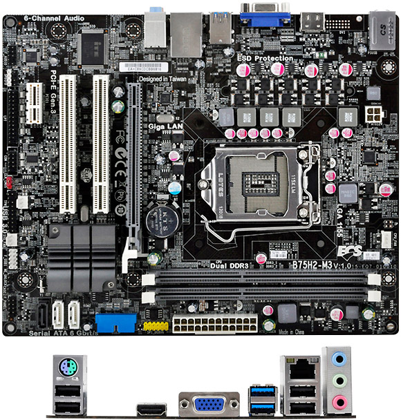  ECS B75H2-M3 