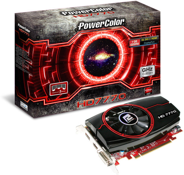  PowerColor Radeon HD 7770 GHz Edition 1GB GDDR5 V2 