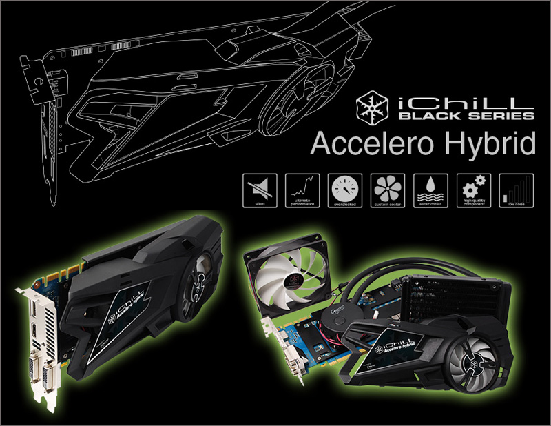  Inno3D iChiLL Black Series GeForce GTX 680-670 Accelero Hybrid 