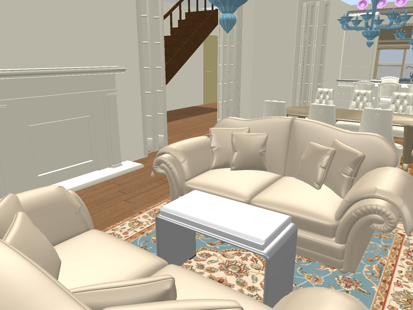 кровать sweet home 3d