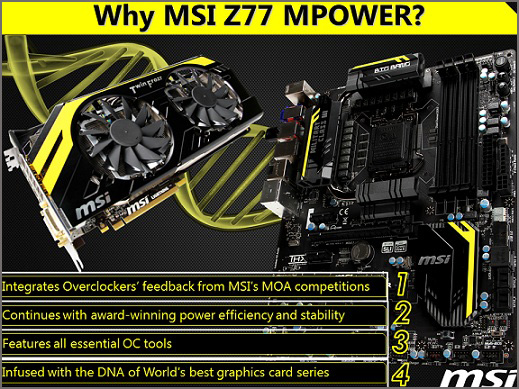 MSI Big Bang Z77 MPower MSI Big Bang Z77 MPower