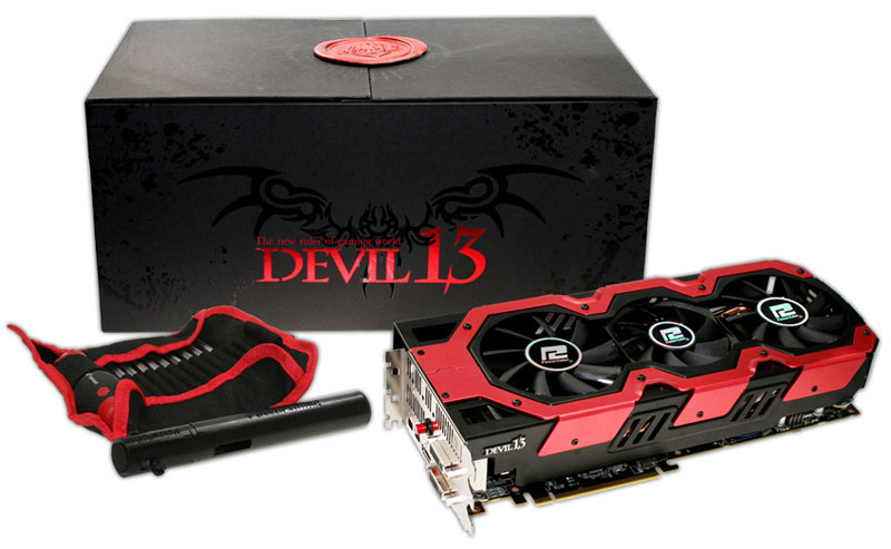  PowerColor Devil13 Radeon HD 7990 6GB GDDR5 