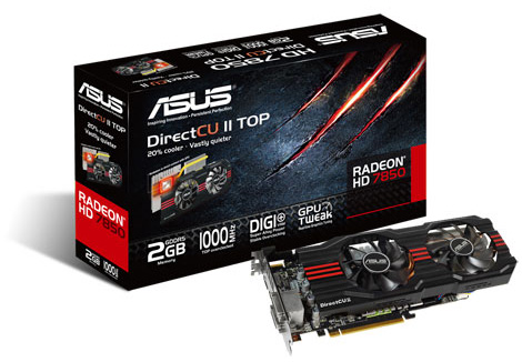 ASUS HD7850-DC2T-2GD5-V2 ASUS HD7850-DC2T-2GD5-V2