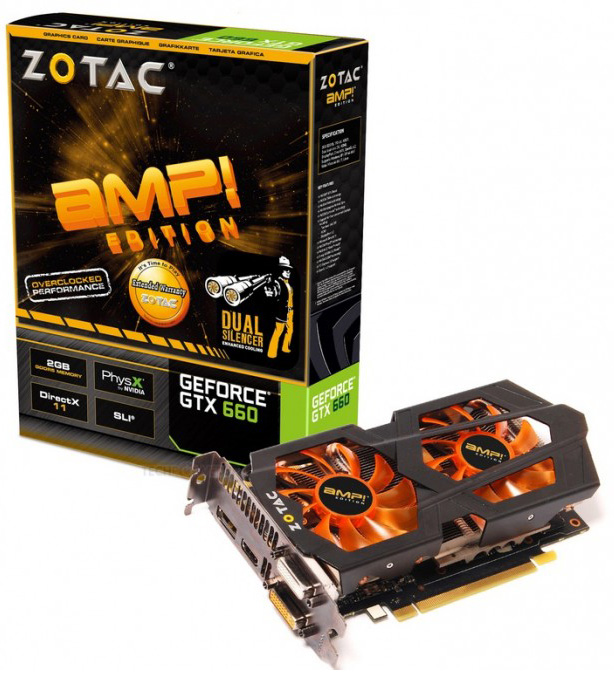 ZOTAC GeForce GTX 660 AMP! Edition ZOTAC GeForce GTX 660 AMP! Edition