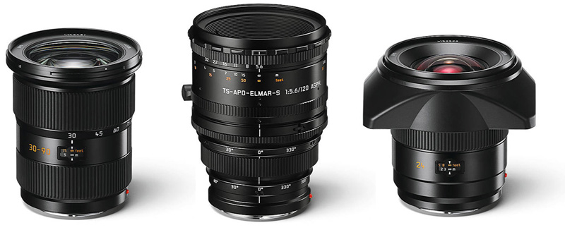 New Leica S Lenses New Leica S Lenses
