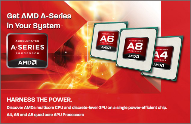  AMD A-Series Trinity APUs 