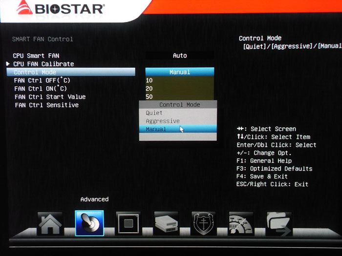  Biostar Hi-Fi Z77X  системный мониторинг 2 