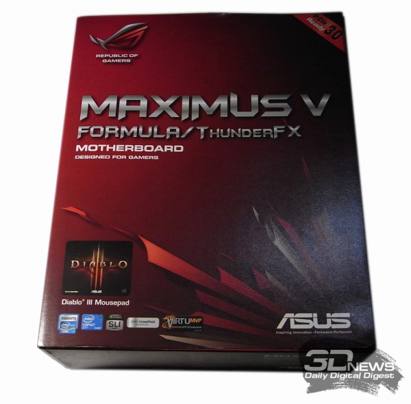  ASUS Maximus V Formula упаковка 