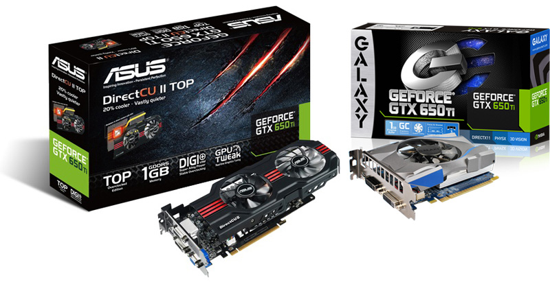 GeForce GTX 650 Ti GeForce GTX 650 Ti