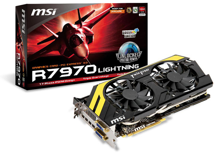 MSI R7970 Lightning Boost Edition MSI R7970 Lightning Boost Edition