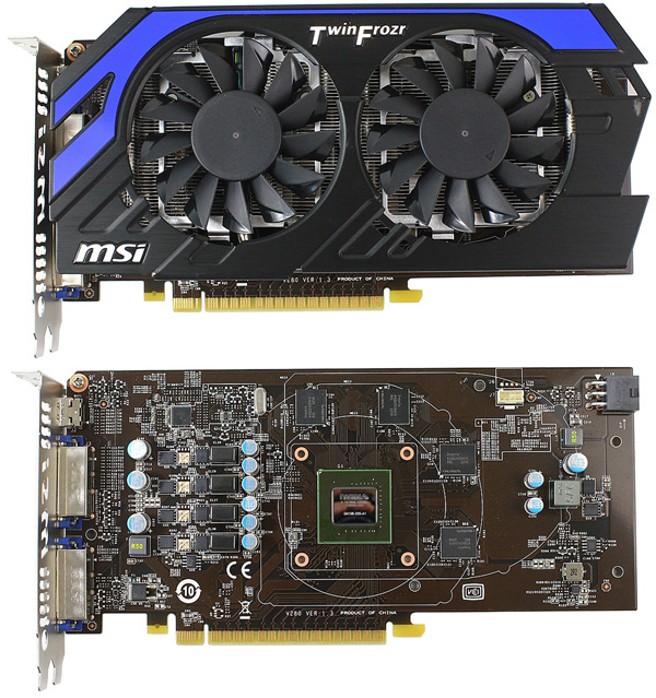  MSI GeForce GTX 650 Ti HAWK 