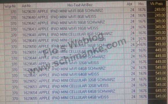 Apple iPad Mini Apple iPad Mini