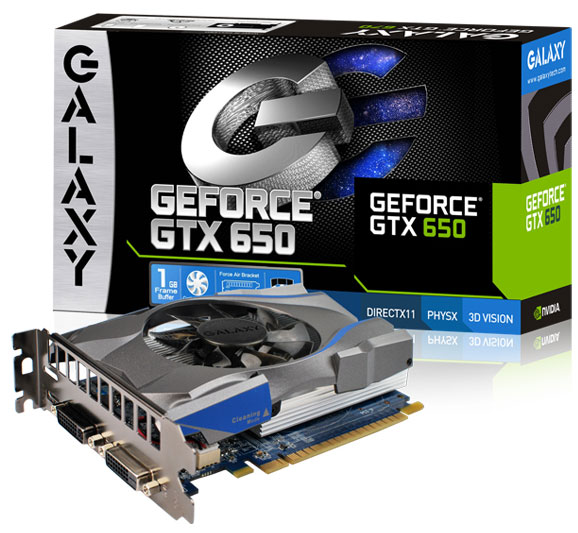  GALAXY GeForce GTX 650 Green Edition 