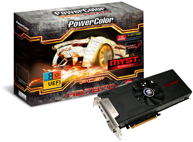  PowerColor PCS+ Radeon HD 7870 Myst. Edition 2GB GDDR5 