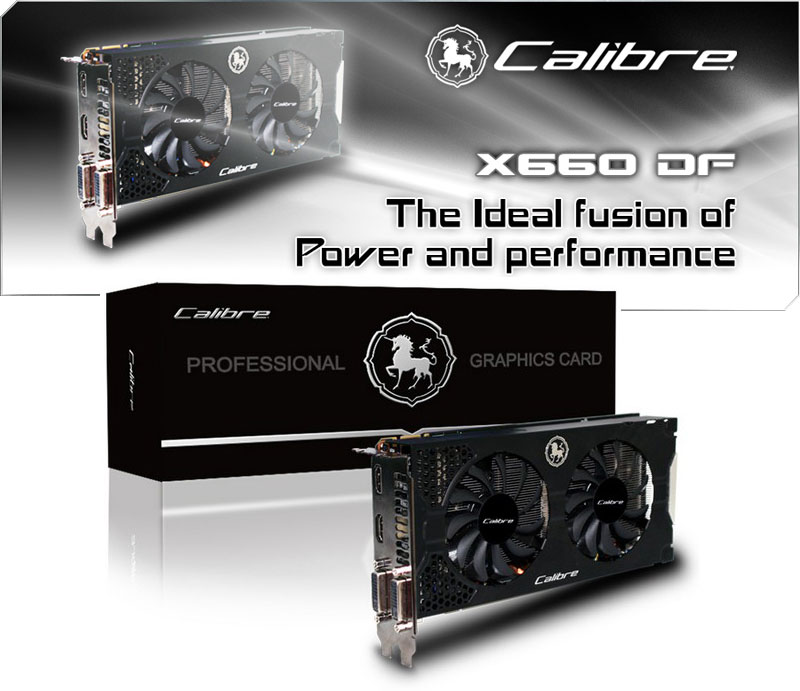 SPARKLE Calibre X660 Dual Fan SPARKLE Calibre X660 Dual Fan