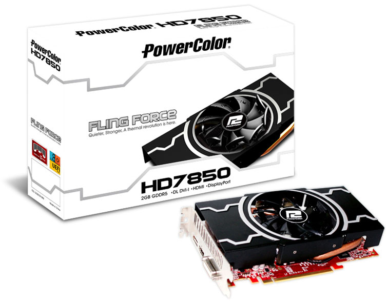  PowerColor Radeon HD 7850 Fling Force 