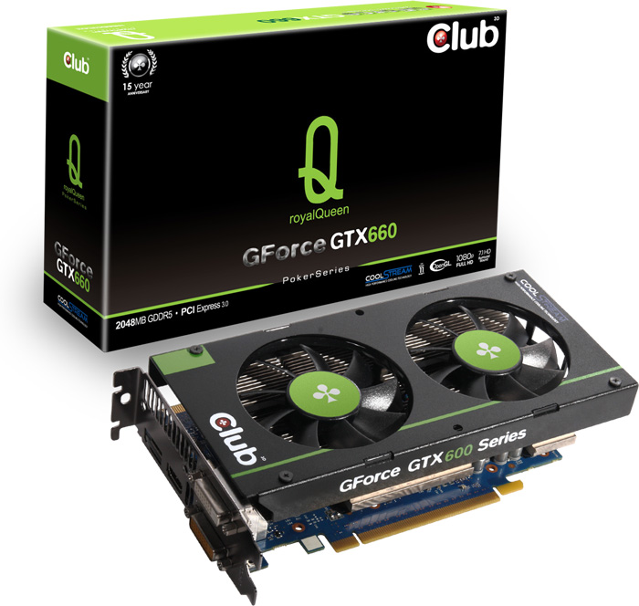 Club 3D GeForce GTX 660 royalQueen Club 3D GeForce GTX 660 royalQueen
