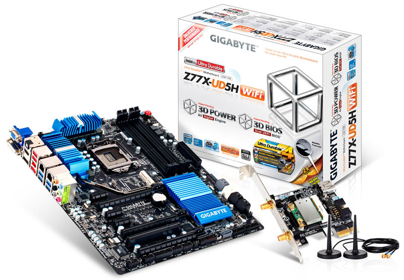  GIGABYTE GA-Z77X-UD5H-WB WIFI 