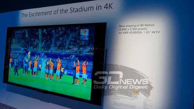 CES 2013: 55” и 65” телевизоры Sony с разрешением Ultra HD CES 2013: 55” и 65” телевизоры Sony с разрешением Ultra HD