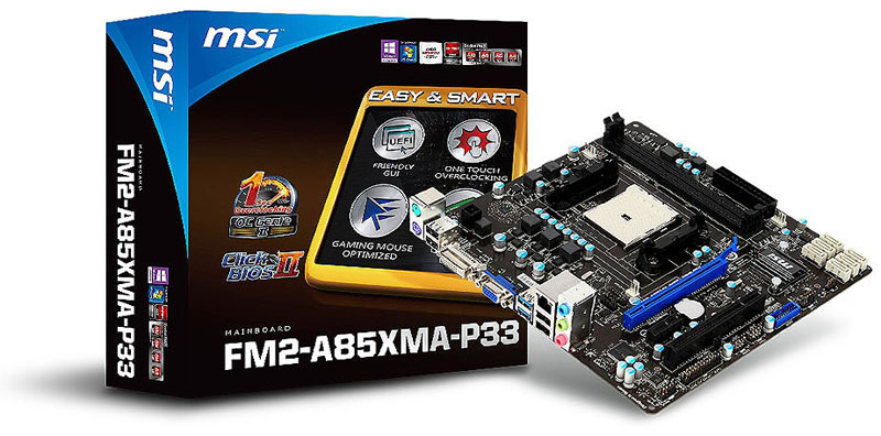 MSI FM2-A85XMA-P33 MSI FM2-A85XMA-P33