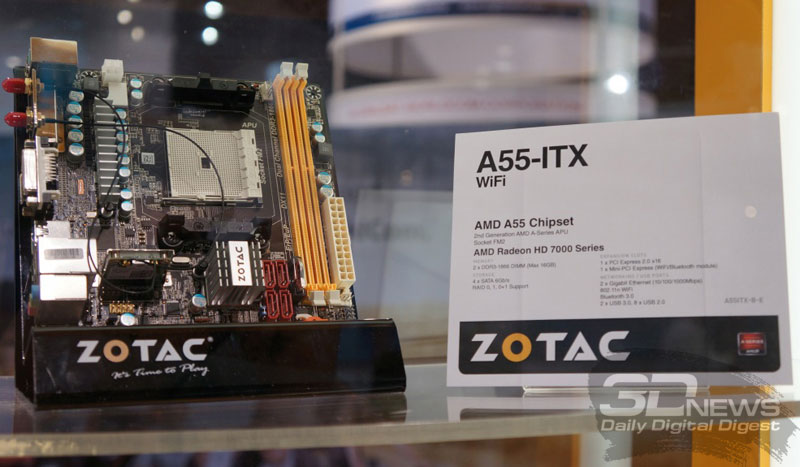  ZOTAC A55-ITX WiFi 