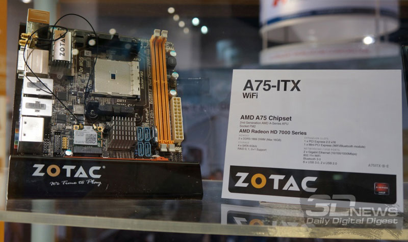  ZOTAC A75-ITX WiFi 