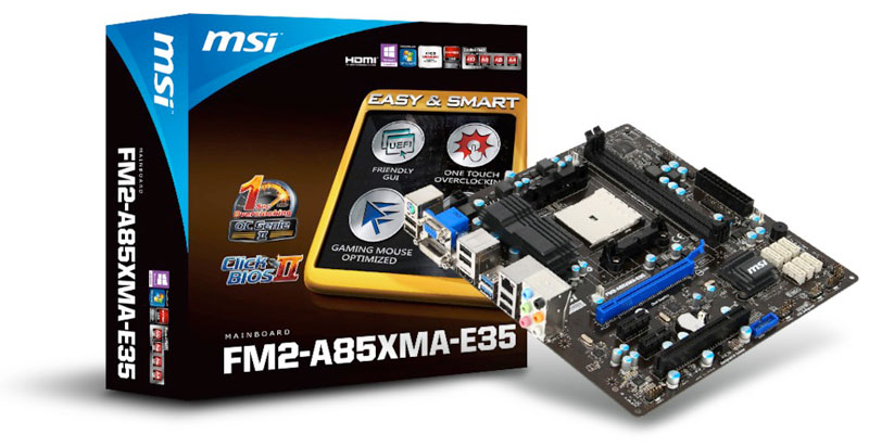 MSI FM2-A85XMA-E35 MSI FM2-A85XMA-E35
