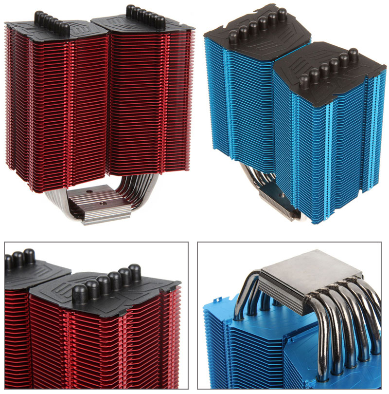  Prolimatech Megahalems Rev. B Red and Blue 