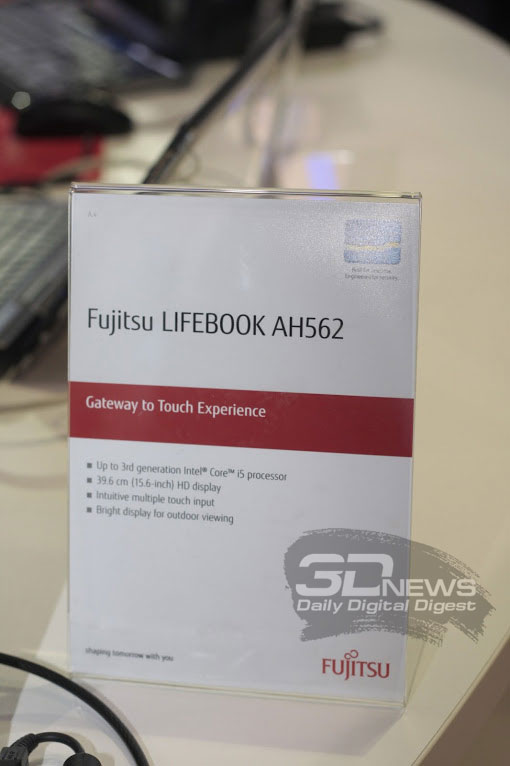 Fujitsu Lifebook AH562 Fujitsu Lifebook AH562
