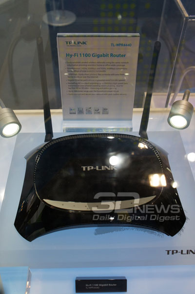 Роутер TP-Link Hy-Fi Gigabit Router 1100 (TL-WPR4440) Роутер TP-Link Hy-Fi Gigabit Router 1100 (TL-WPR4440)