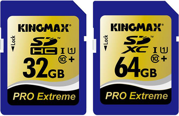  KINGMAX PRO Extreme Memory Cards 