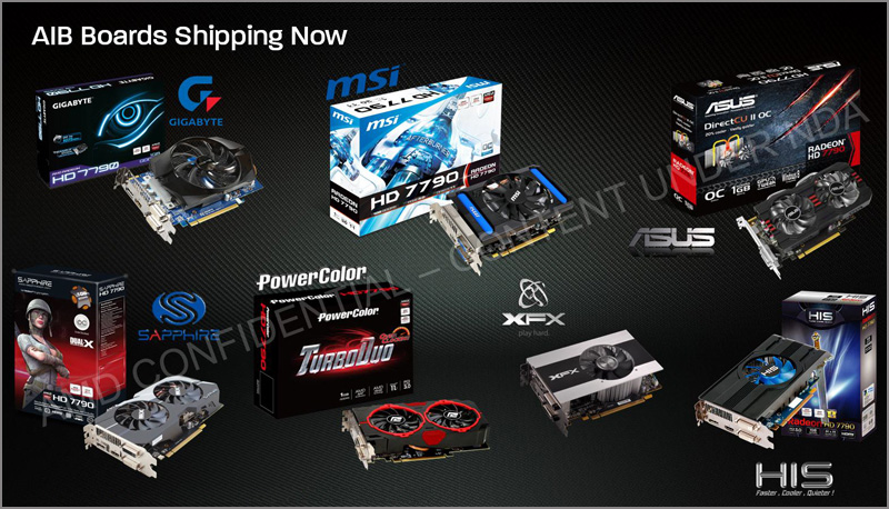 AMD Radeon HD 7790 AMD Radeon HD 7790
