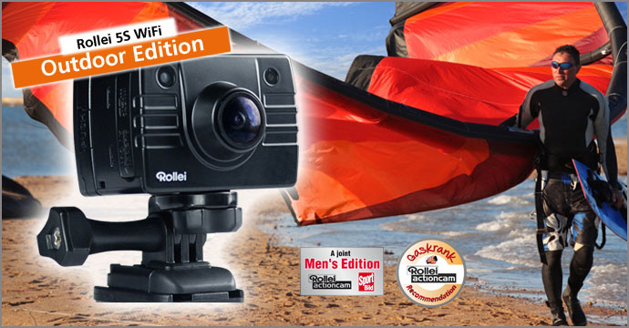 Rollei Actioncam 5S WiFi Outdoor Edition Rollei Actioncam 5S WiFi Outdoor Edition